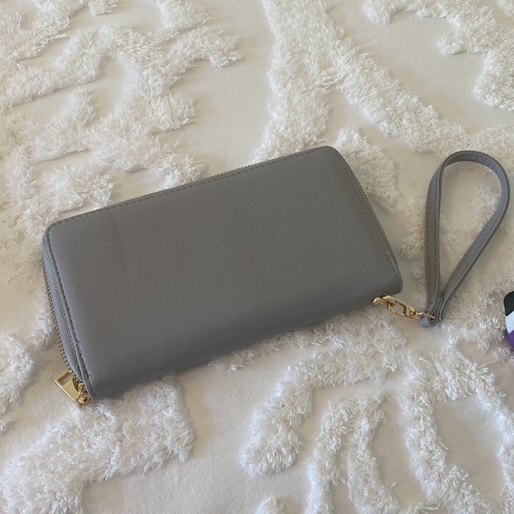 3 piece purse. Grey - Picture 2 of 12